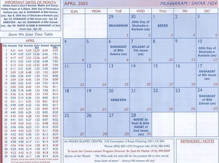 APRIL